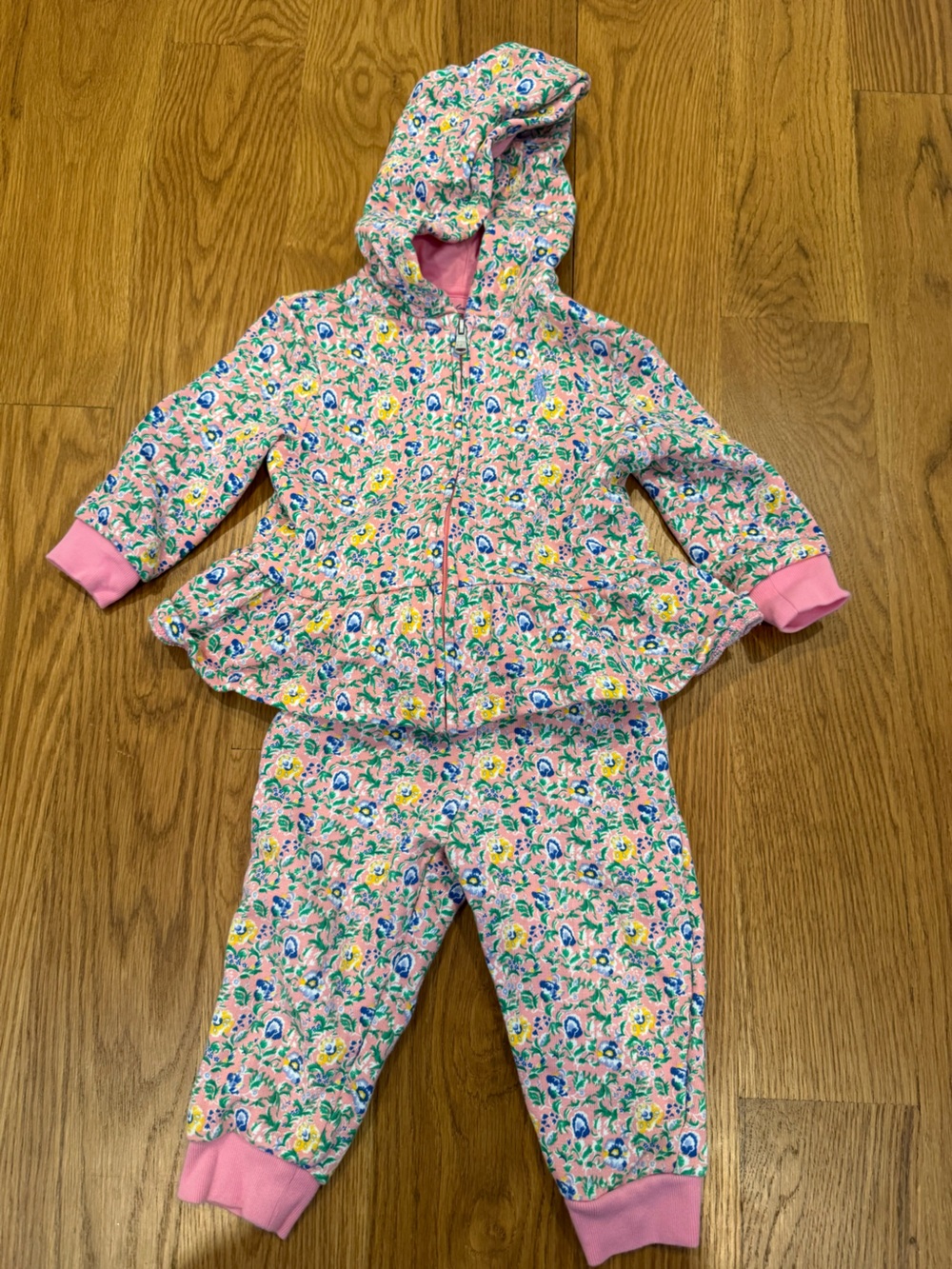 Ralph Lauren Floral Sweatpants Set